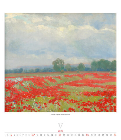 Monatsbild des Kalenders "Impressionism 2026", Monat Mai