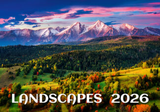 Titelbild des Kalenders "Landscapes 2026"