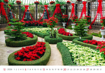 Monatsbild des Kalenders "Garden 2026", Monat Dezember