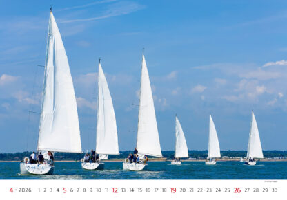 Monatsbild des Kalenders "Shilling 2026", Monat April