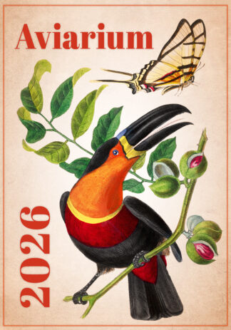 Titelbild des Kalenders "Aviarium 2026"