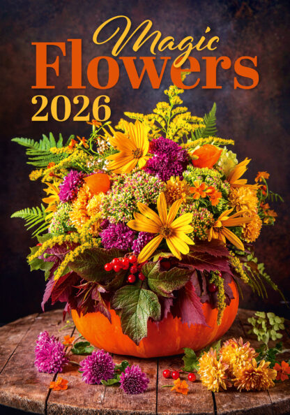 Titelbild des Kalenders "Magic Flowers" 2026