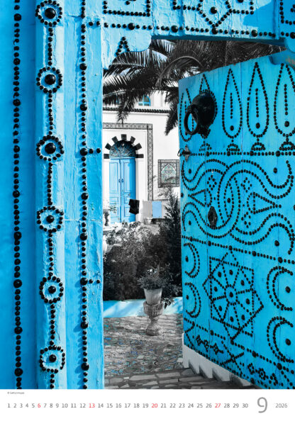 Monatsbild des Kalenders Color Art 2026, September
