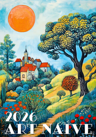 Titelbild des Kalenders "Art Naive 2026"