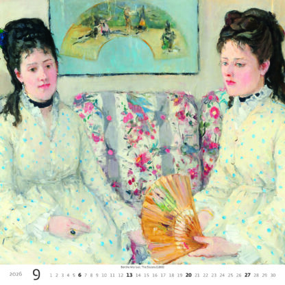 Monatsbild des Kalenders "Impressionism 2026", Monat September
