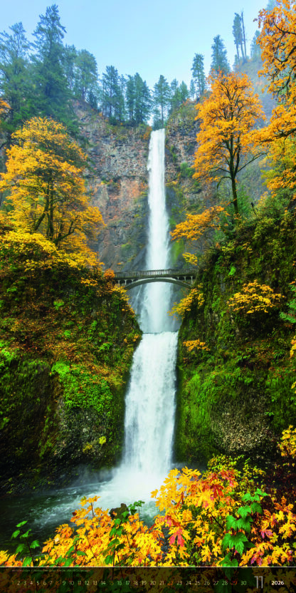 Monatsbild des Kalenders "Verticalphoto 2026", Monat November